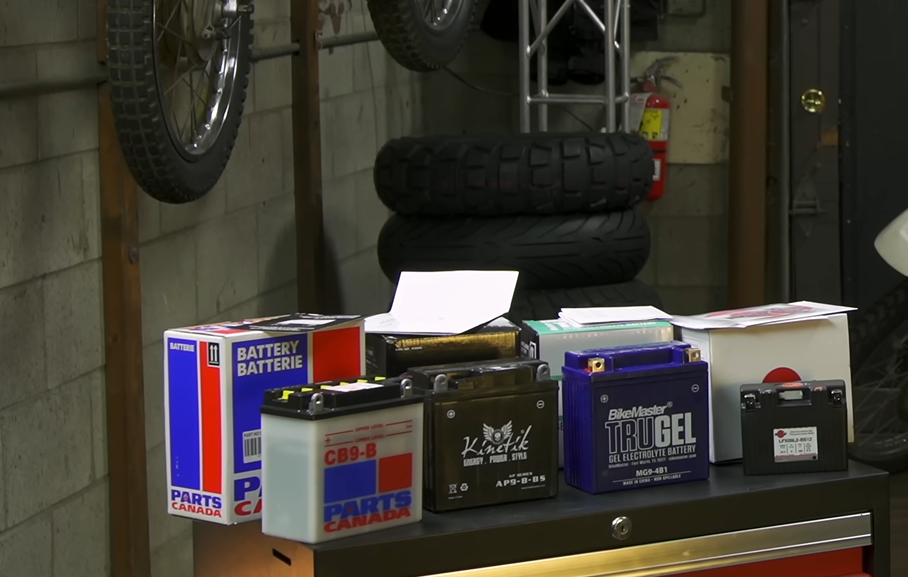 Motorcycle batteries